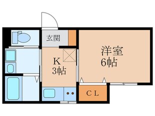 アイビスＢ棟の物件間取画像